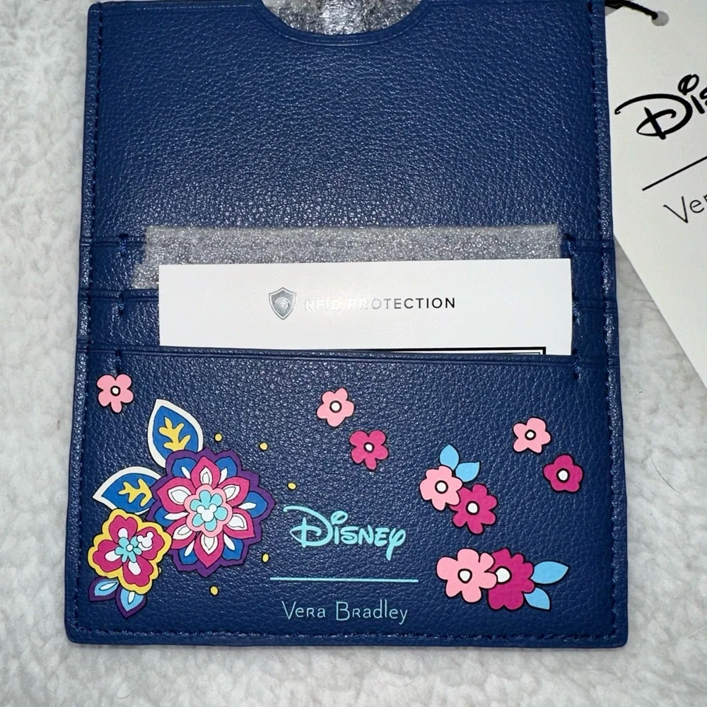 NWT Disney Vera Bradley RFID Passport Wallet